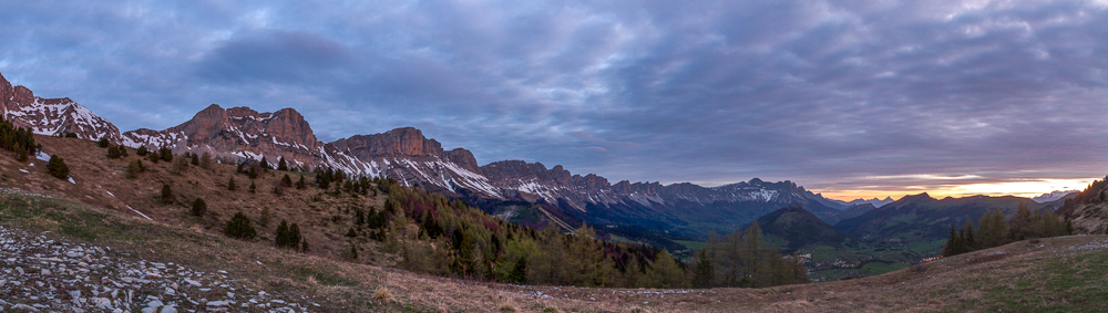 Panorama du Grand Veymont / Gresse-en-Vercors